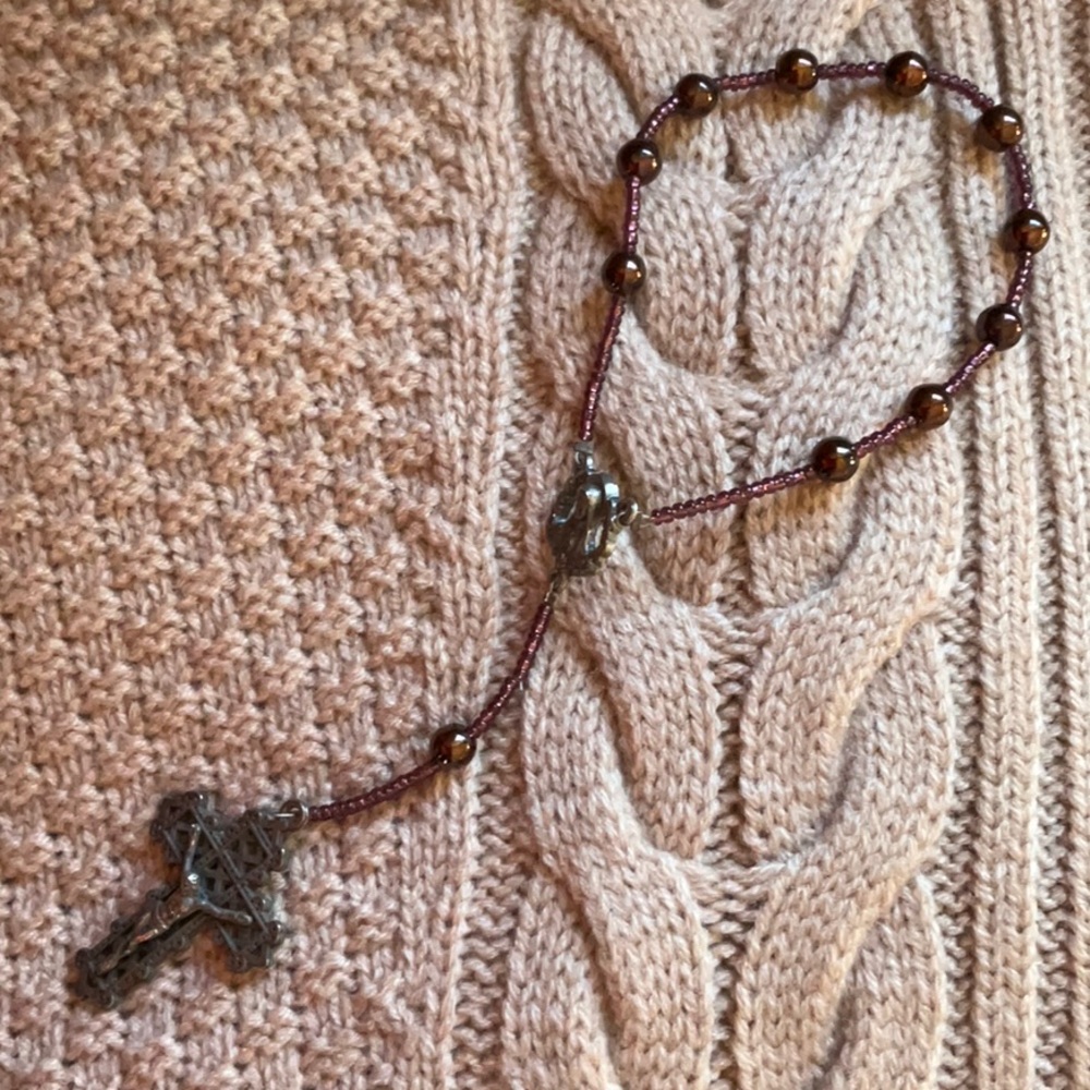Vintage pocket Rosary - Picture 8 of 10